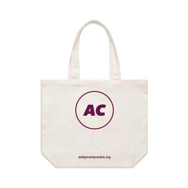 Logo Shoulder Tote – light Thumbnail